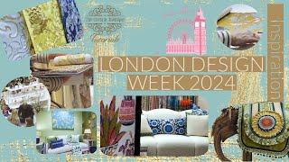 Sourcing Fabrics for our Soft Furnishings Business | London Design Week 2024 | The Curtain Boutique