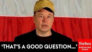 Voter Asks Elon Musk What His First Steps Will Be If He Is Put In Charge Of Government Efficiency