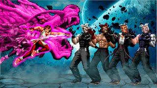 [KOF Mugen] Supreme Yuri vs Boss Rugal Team