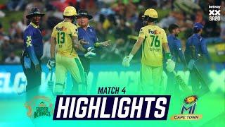 Joburg Super Kings v MI Cape Town | Match 4 Highlights | Betway SA20