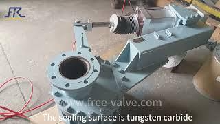 Customized Pneumatic Rotary Disc Gate Valve