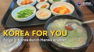 [Korea for You] - Ep. 3: Korea durch Hansik erleben - Teaser