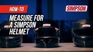 How To Correctly Select And Size Your New Simpson Racing Helmet