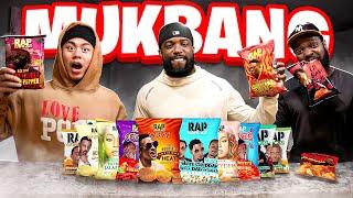 Asian & Black Friends Try Rap Snacks For The FIRST TIME!