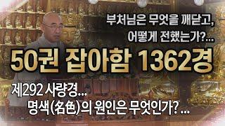 잡아함경... 1727회, 제292 사량경... 명색(名色)의 원인은 무엇인가?...