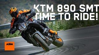 Time to ride! KTM 890 SMT Media Launch | KTM