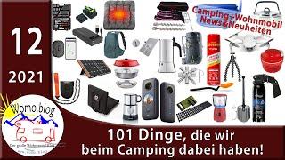 101 Dinge, die wir beim Camping dabei haben