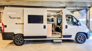 NEW 2024 Smallest Luxury Campervan is Ready For Big World Travel - Clever Vans Celebration by Pössl