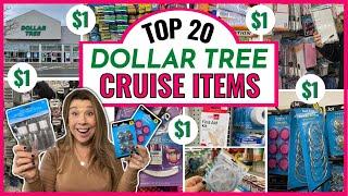 20 AWESOME DOLLAR TREE CRUISE ESSENTIALS *Buy this, NOT that*