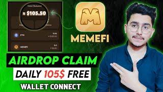 memefi wallet connect kaise kare | Memefi AirDrop New Update | Memefi AirDrop