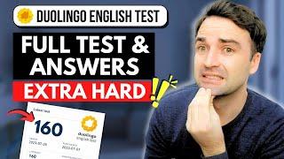 Hardest Questions on the Duolingo English Test! Full Test 7