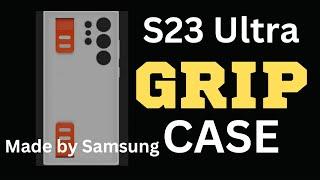 S23 ULTRA SILICONE GRIP CASE made by Samsung (also a quick look) at Samsung's smart view wallet case