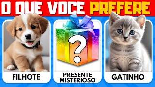 O que Você Prefere...? Edição Presente MISTERIOSO