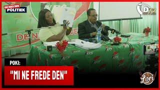  De Nieuwe Politiek LIVE • Persconferentie Diana Poki over uitspraken Abop voorzitter (Suriname)