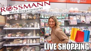 ROSSMANN LIVE SHOPPING  marieland Mama Life Vlog