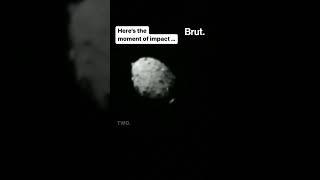 In an unprecedented experiment, NASA successfully crashed a spacecraft into an asteroid.