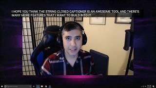 Full Stream Closed Captioner Video Demo