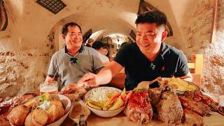 MUST-EAT Dishes in The Ancient Village of Cesky Krumlov - Czech Republic Food and Travel | SAPA TV