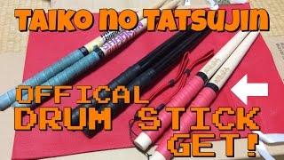 Taiko no Tatsujin Official drumstick GET! (2016/04/17 Recording)