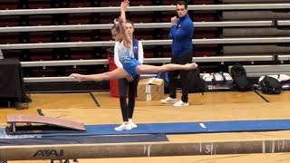 Level 5 Beam Routine 9.8 Tennessee State Meet 2023  #beamqueen #level5 #gymnastics