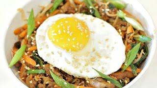 How to Make a Simple Bibimbap | Korean Recipe