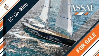 S/Y ASSAI for Sale | 82' (24.99m) Alia Sailing Yacht