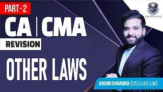 PART 2 | CA INTER LAW NOV 23 DETAILED REVISION IN ONE SHORT | CMA INTER LAW DEC 23 DETAILED REVISION