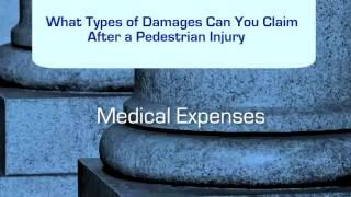 Damages You Can Claim After a Pedestrian Accident