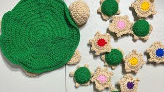 Crochet Turtle Memory Game!