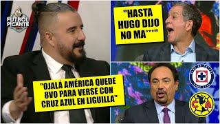 TODOS CONTRA ÁLVARO por decir que AMÉRICA quiere a CRUZ AZUL en LIGUILLA | Futbol Picante