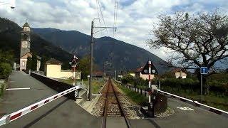 Cab Ride Cavigliano - Locarno a bordo del Treno delle Centovalli