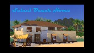 Sims 4: Beautiful Beach Home (Speed Build)