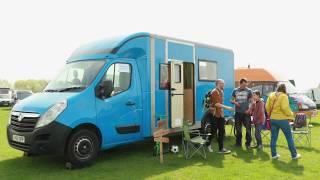 A British Gas Van Becomes the Perfect Family Camper - Luton Conversion From Quirky Campers