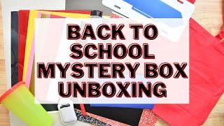 Back To School Mystery Box Unboxing