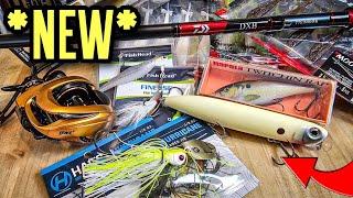 Unboxing NEW Lures, Rods & Reel (I'M PUMPED!)