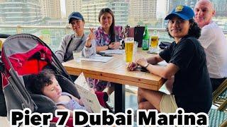 PIER 7 DUBAI MARINA || BEST RESTAURANT