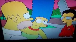 HOMER SIMPSON AND ARTIE ZIFF.