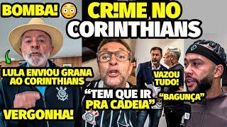 O DINHEIRO CRlMIN0S0 NO CORINTHIANS APÓS TRANSFERÊNCIA INACEITAVEL DE LULA QUE FEZ NET0 PASSAR VERGO