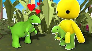 I Found a Secret DINOSAUR! - Wobbly Life NEW Update