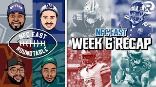 NFC East Roundtable | NFL Week 6 Recap