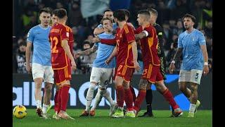 TIM CUP 2023-2024 QUARTI DI FINALE LAZIO-ROMA 1-0 FULL MATCH