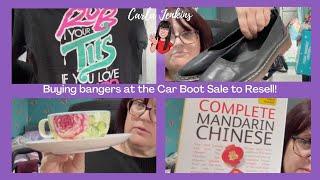 BRISTOL UK CAR BOOT SALE HAUL  | UK EBAY RESELLER | CARLA JENKINS