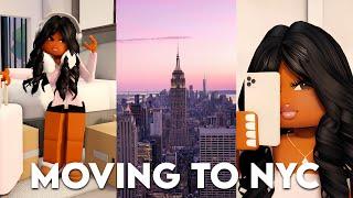 moving into my dream NYC penthouse | VOICED berry avenue roleplay