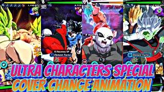 EPIC ULTRA CHARACTERS COVER CHANGE ANIMATIONS! WATCH GOGETA, VEGITO & MORE IN ACTION | DB LEGENDS