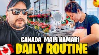 Canada Main Hamari Daily Routine | A Day In A Life Of Canada Couple  #SeemaKashifVlogs