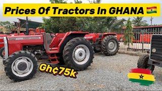 Unbelievable‼️ Prices Of Tractors In GHANA  #accra #viral #2024