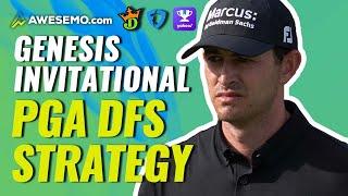 2022 Genesis Invitational PGA DFS Strategy | DraftKings & FanDuel Fantasy Golf Picks | One & Done