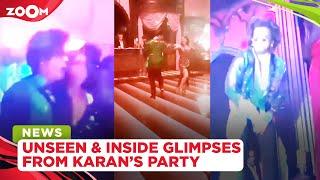 UNSEEN! Shah Rukh Khan dances his heart out at Karan Johar's party, Ranveer Singh grooves on a table