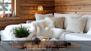 Frosted Elegance: A Collection of Winter-Inspired Interiors