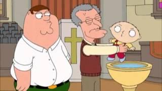 Family Guy - "There is no such thing as tainted Holy Water" (Peter's Dad; Francis)